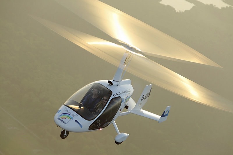 Gyrocopter flight kosovo